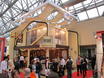 Компания Bergauf поучаствовала  в выставке Mosbuild-2012.